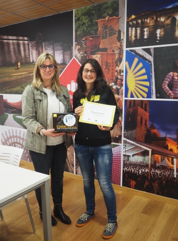 Ana Prieto entrega os diplomas do quinto certame de fotografía Cidadáns Europeos en Galicia