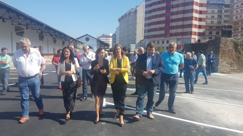  Habilitadas 150 novas prazas de aparcadoiro na contorna da estación de tren de Lugo