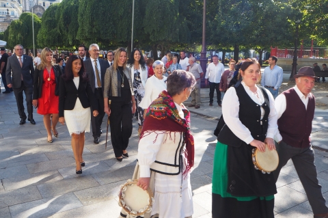 Lugo goza do día do patrón con diversidade musical e un espectáculo piromusical