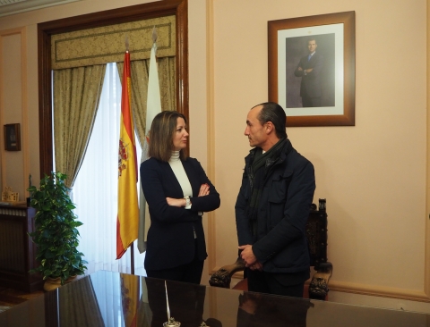 A Alcaldesa preside a toma de posesión do novo Interventor Xeral, Manuel Vázquez