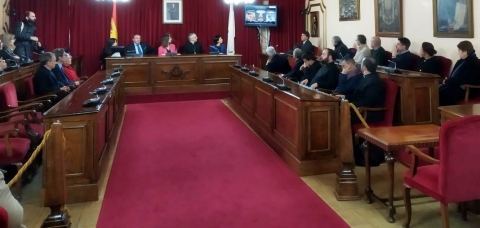 El Ayuntamiento acoge la inauguración de los actos conmemorativos de los 350 años de la Ofrenda del Antiguo Reino de Galicia
