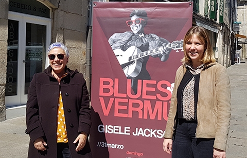 O blues de Gisele Jackson, discípula de Ray Charles  e Donna Summer, chega a Lugo este domingo