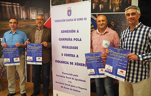 El Pabellón Municipal acoge este sábado el Campeonato de Galicia Escolar de Kung Fu