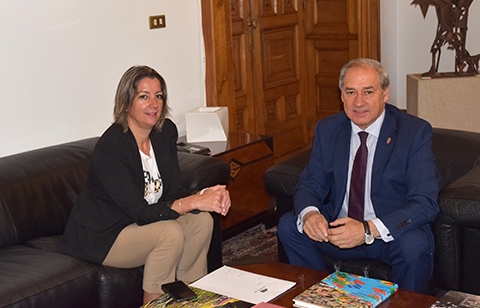 Lara Méndez reúnese co Presidente de Deputacion de Lugo para seguir colaborando conxuntamente en mellorar a vida dos lucenses