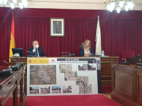 O Concello de Lugo recibe do Ministerio de Transportes os 2’3 km da N-VI comprendidos na zona DUSI