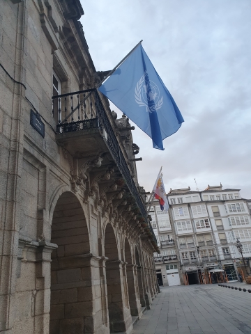 O Concello de Lugo participa na campaña de concienciación cidadá para conmemorar o Día das Nacións Unidas