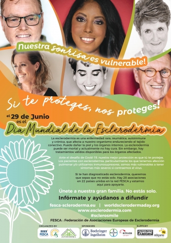 O Concello de Lugo tínguese esta noite de verde para secundar o Día Mundial da Esclerodermia