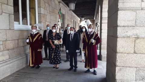El Ayuntamiento de Lugo celebró este lunes la festividad de San Roque