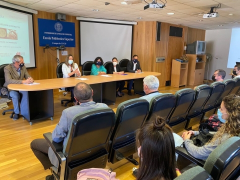 Lara Méndez destaca la calidad y el prestigio del Máster oficial en Dirección de Proyectos del Campus de Lugo, "que es ya internacional"
