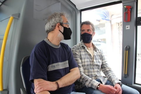O Goberno de Lugo avanza na mellora do bus urbano coa adquisición de novas marquesinas