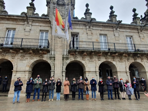 El Ayuntamiento de Lugo se suma al luto oficial por el naufragio del pesquero Villa de Pitanxo
