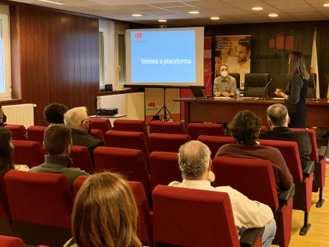 Técnicos municipais explican ao empresariado de Lugo o funcionamento da nova plataforma de contratos menores