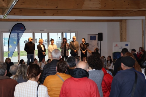 A Alcaldesa de Lugo abre o novo centro de servizos sociais e de dinamización social para a veciñanza de O Castiñeiro e Abuín-Abella