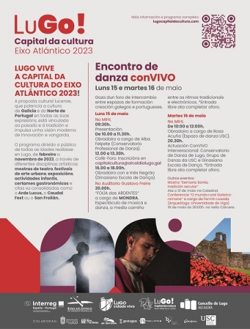 Alcaldía organiza el encuentro de danza gallega y portuguesa “ConVIVO” dentro de la programación de la Capital da Cultura de Lugo