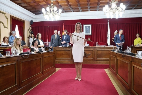Lara Méndez afianzará neste mandato o impulso económico de Lugo, a súa transformación sostible e a súa proxección exterior