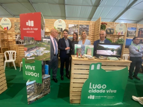 Lara Méndez leva a oferta de Lugo á maior feira de turismo de proximidade de Galicia e Portugal