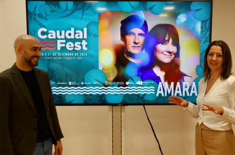 Amaral, novo cabeza de cartel do Caudal Fest 2024