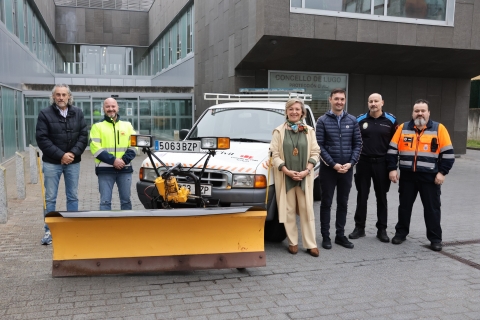 El Ejecutivo de Paula Alvarellos dota al servicio de Protección Civil de un vehículo pick up para actuar ante situaciones de nieve y hielo