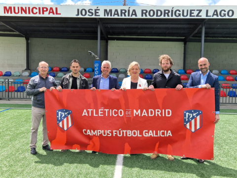 El Campus Atlético de Madrid llega a Lugo con la colaboración del área de Deportes del Ejecutivo de Paula Alvarellos