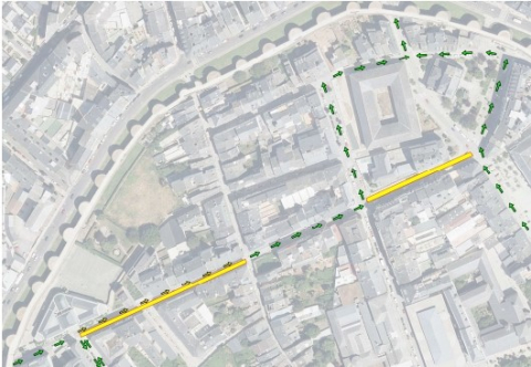 As obras do Corazón Verde en Montevideo entran nunha nova fase que implica cambios de tráfico