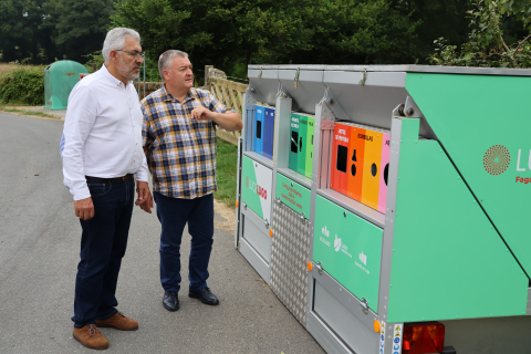 O Executivo de Paula Alvarellos apuntala a recollida de lixo na zona rural coa optimización das rutas do punto limpo móbil polas 54 parroquias