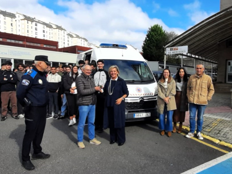 O Executivo de Paula Alvarellos pon en marcha un convenio co CIFP As Mercedes para a creación dun centro móbil de seguimento de emerxencias