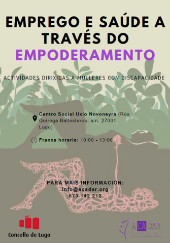 O Uxío Novoneyra acolle o programa Emprego e Saúde a través do Empoderamento, dirixido a mulleres de Lugo con discapacidade O Uxío Novoneyra acolle o programa Emprego e Saúde a través do Empoderamento, dirixido a mulleres de Lugo con discapacidade