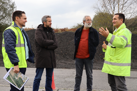 A área de Infraestruturas do Concello de Lugo mellora a contorna da Garaballa de Arriba A área de Infraestruturas do Concello de Lugo mellora a contorna da Garaballa de Arriba