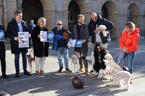 Paula Alvarellos participa en la presentación de Expocanina, de la que destaca que "es un referente para el sector y una inyección económica para el turismo de la ciudad” 