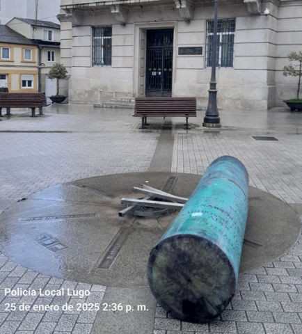 Comunicado de prensa de la Policía Local de Lugo