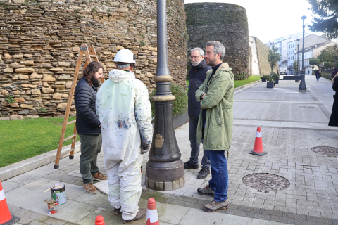 La Tenencia de Alcaldía continúa con la mejora de la red de alumbrado público municipal mejorando la imagen de las farolas de la ciudad La Tenencia de Alcaldía continúa con la mejora de la red de alumbrado público municipal mejorando la imagen de las farolas de la ciudad
