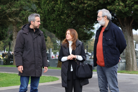 Cristina López anuncia un paseo teatral para coñecer o Cemiterio Municipal