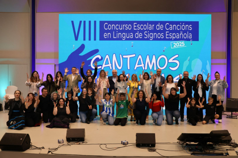 Entrega de premios da VIII Edición de Cantamos coa Mans