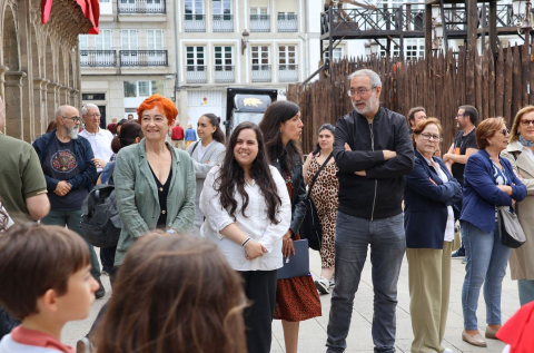 Maite Ferreiro presenta los datos turísticos del Arde Lucus Maite Ferreiro presenta los datos turísticos del Arde Lucus