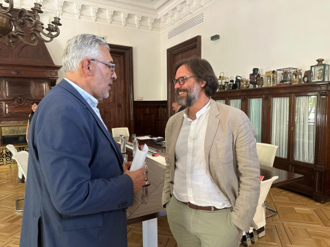 Miguel Fernández logra o compromiso de Renfe para elaborar un informe conxunto que permita implementar melloras ferroviarias en Lugo canto antes