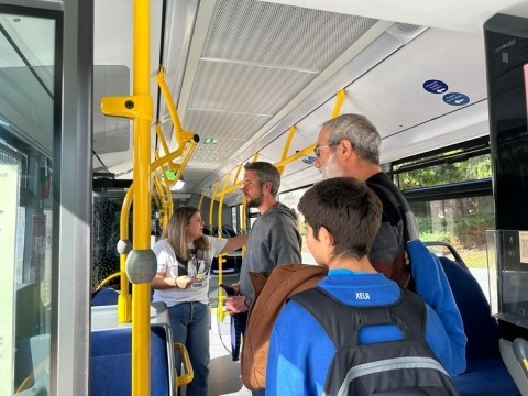Rubén Arroxo anuncia un novo mes de récord nos buses urbanos con 186.454 billetes expedidos no mes de xullo