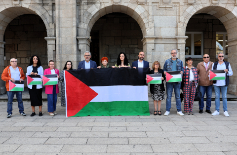 A Corporación Municipal de Lugo amosa a súa condena unánime ante o xenocidio do pobo palestino en Gaza A Corporación Municipal de Lugo amosa a súa condena unánime ante o xenocidio do pobo palestino en Gaza