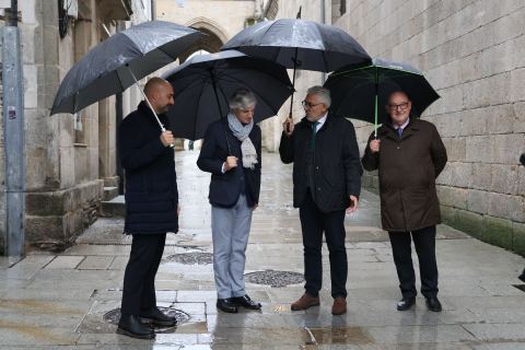 Miguel Fernández: “Lugo y Viana do Castelo no son solo ciudades hermanadas, sino urbes con estrategias comunes centradas en el ámbito del patrimonio” Miguel Fernández: “Lugo y Viana do Castelo no son solo ciudades hermanadas, sino urbes con estrategias comunes centradas en el ámbito del patrimonio”