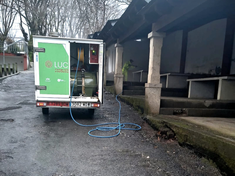 A área de Medio Ambiente remata o operativo municipal de acondicionamento do campo da Feira de Nadela A área de Medio Ambiente remata o operativo municipal de acondicionamento do campo da Feira de Nadela