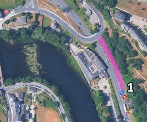 O Concello de Lugo realizará traballos de limpeza na Volta da Viña e activará un dispositivo de tráfico na zona