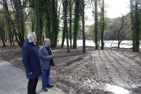 Concello e Confederación executarán unha nova senda no río Rato dende Paradai ata o Poligono do Ceao