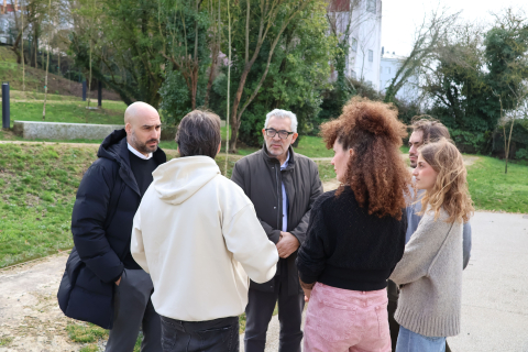 Una jornada de puertas abiertas en el Coliving del Carmen acerca a la ciudadanía y al sector cultural el proceso creativo de los artistas residentes