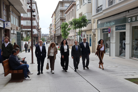 Abel Caballero denuncia en Lugo unha “manobra profundamente antidemocrática” e respalda a xestión e o proxecto de cidade do alcalde Miguel Fernández
