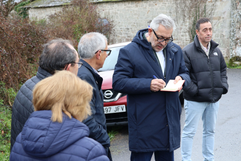 O Concello de Lugo mellora os servizos básicos no rural con actuacións en Conturiz e un novo proxecto de abastecemento en Ombreiro