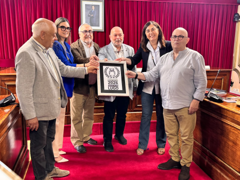 O Concello de Lugo acolleu o acto de irmandamento entre a Semana de Cine de Lugo e o Festival de Cine de Astorga