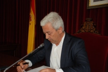 O Voceiro e Concelleiro de Urbanismo, Luis Álvarez O Voceiro e Concelleiro de Urbanismo, Luis Álvarez