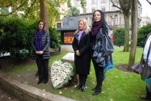 Acto conmemorativo por la violencia cero contra las mujeres