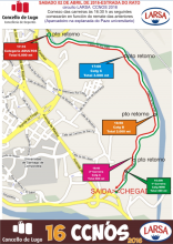 La carrera popular Corre con Nós tomará la carretera del río Rato este sábado La carrera popular Corre con Nós tomará la carretera del río Rato este sábado