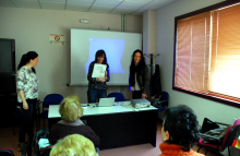 A emigración por amor centrou este mércores a sesión do Club de Lectura do Centro de Convivencia de Fingoi