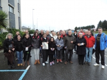 Una treintena de personas realizaron este sábado la Ruta Vía XIX, incluida en la programación del Lvcvs Cvltvral